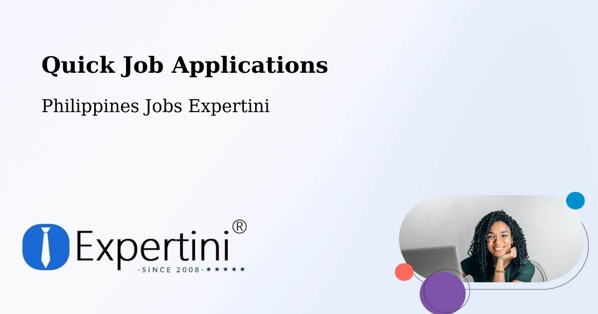 Quick Job Applications - Philippines Jobs Expertini