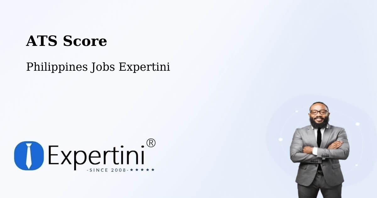 Resume ATS Score & Job Description Match Tool – Baguio - Philippines Jobs Expertini
