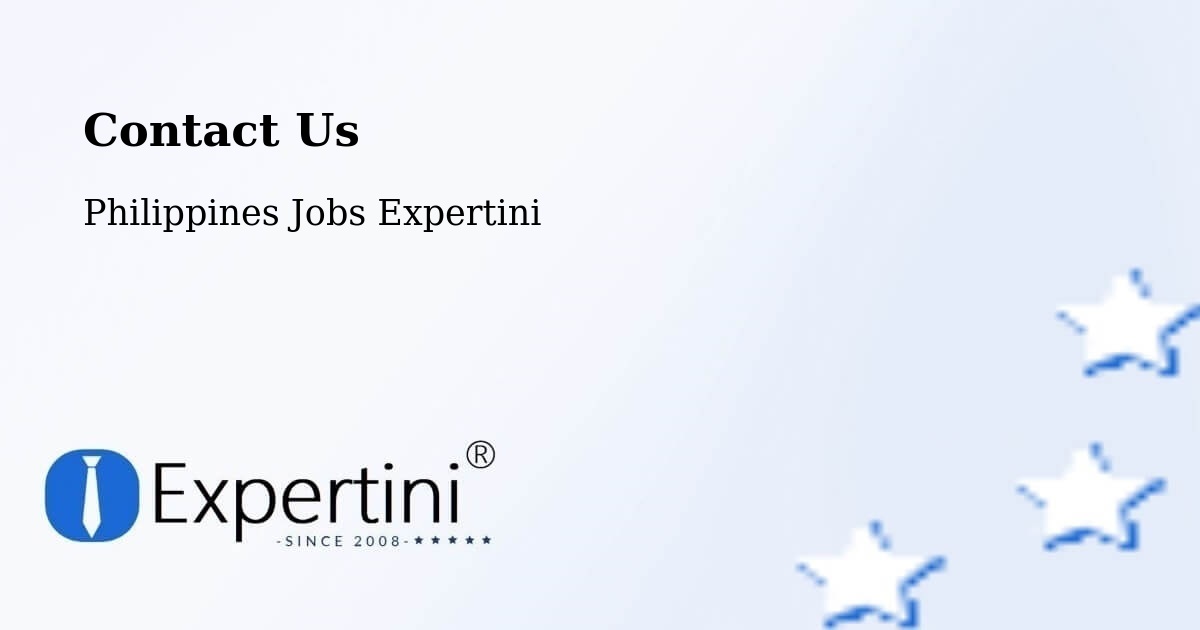 Contact Expertini – Baguio - Philippines Jobs Expertini